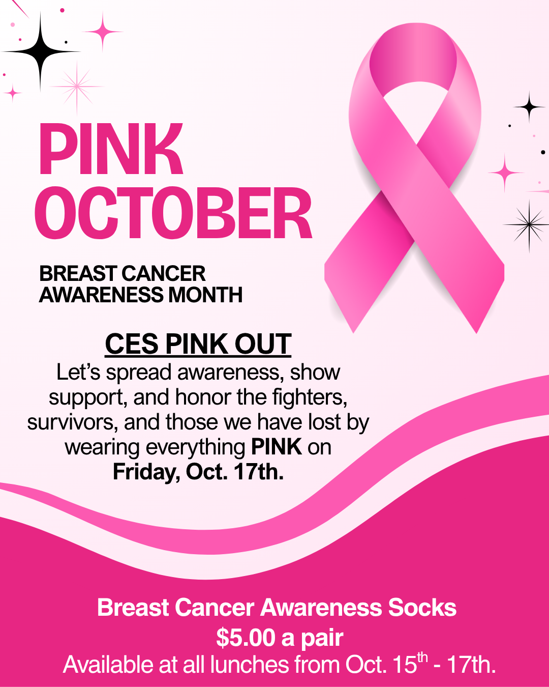  Wear Pink on Friday, October 17th